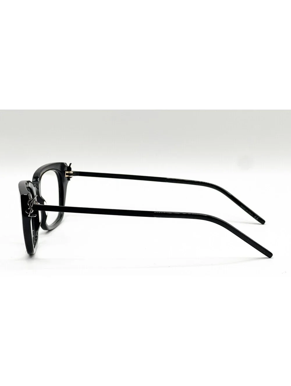Saint Laurent SL M48 002 Black Cat Eye Authentic Eyeglass Frames 51-19-140